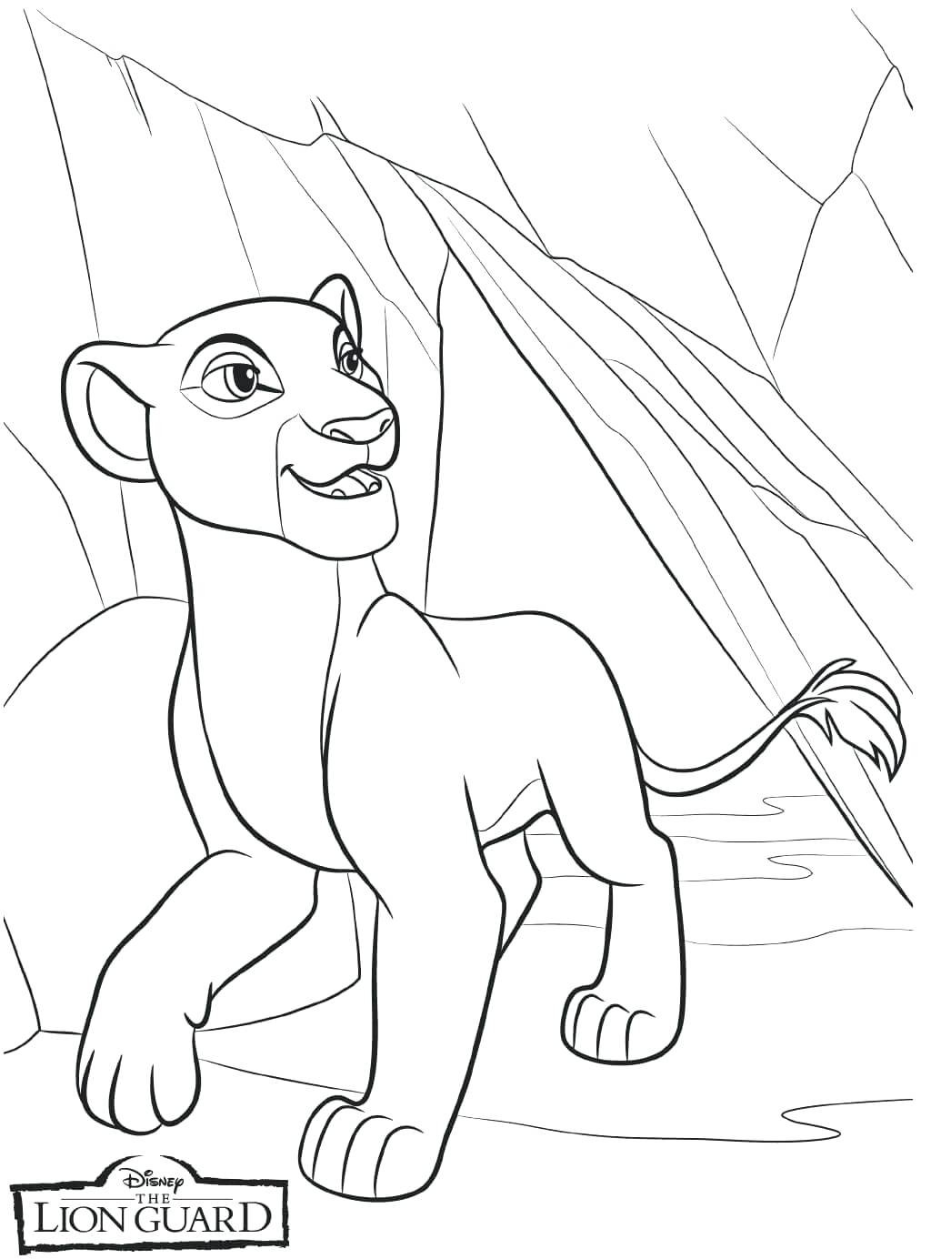 Lion King Coloring Pages Nala At GetColorings Free Printable 