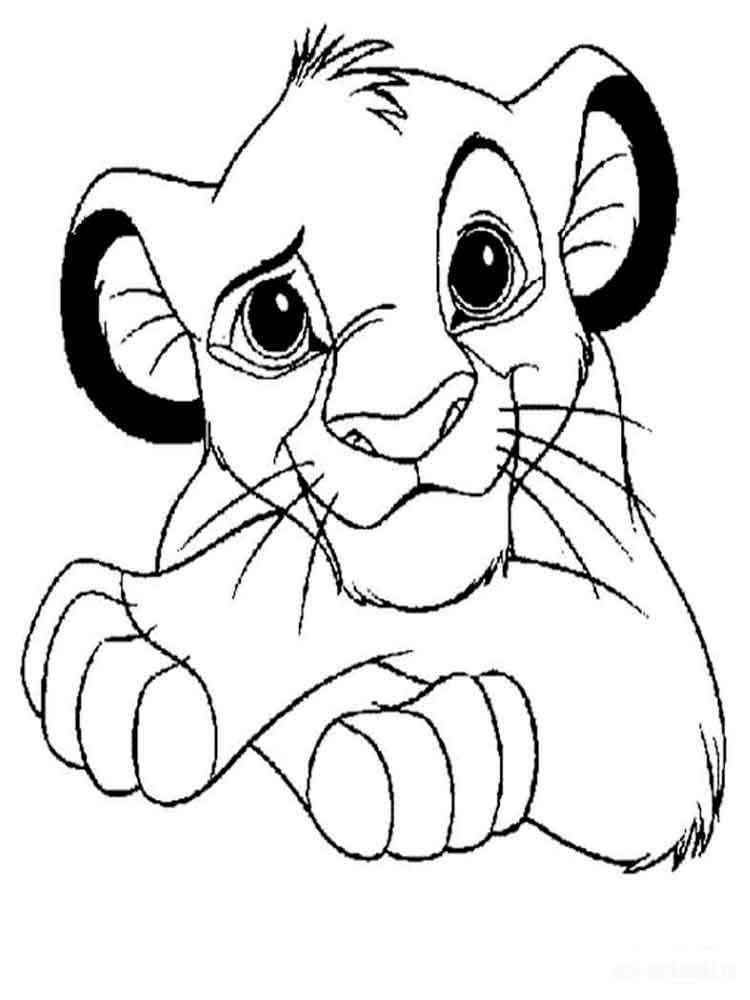 Lion King Coloring Pages Vik Coloring Pages Disney Coloring Pages 