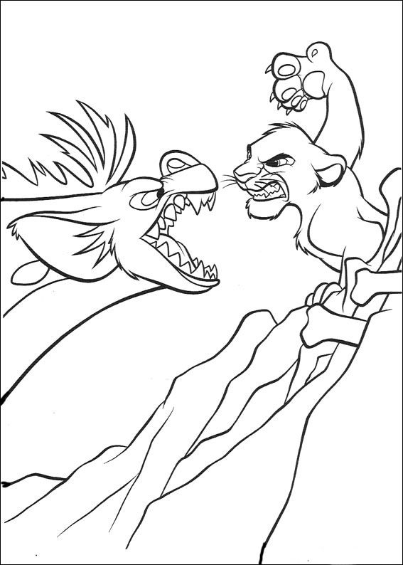 Lion King Hyena Coloring Pages At GetDrawings Free Download