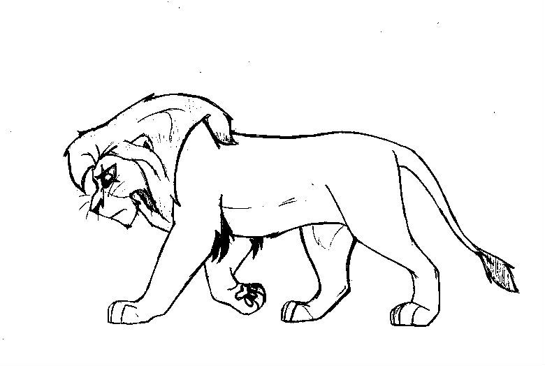 Lion King Kovu Coloring Pages Coloring Pages