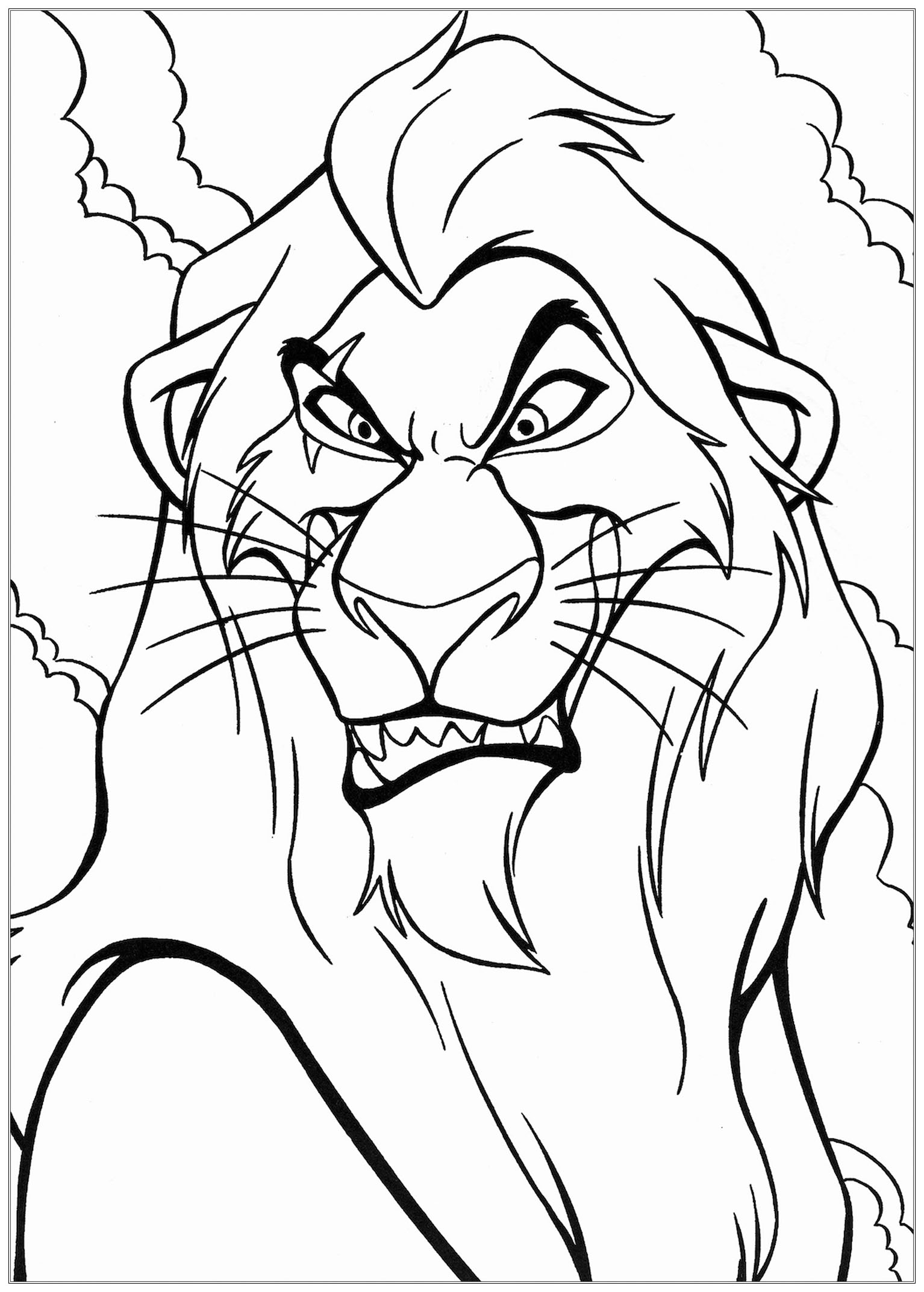 Lion King Printable Coloring Pages Printable Calendar