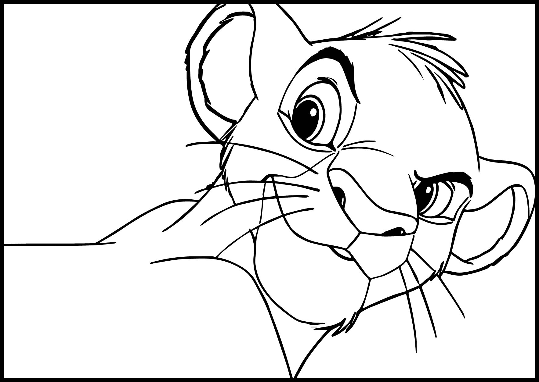 Lion King Simba Coloring Pages At GetColorings Free Printable 