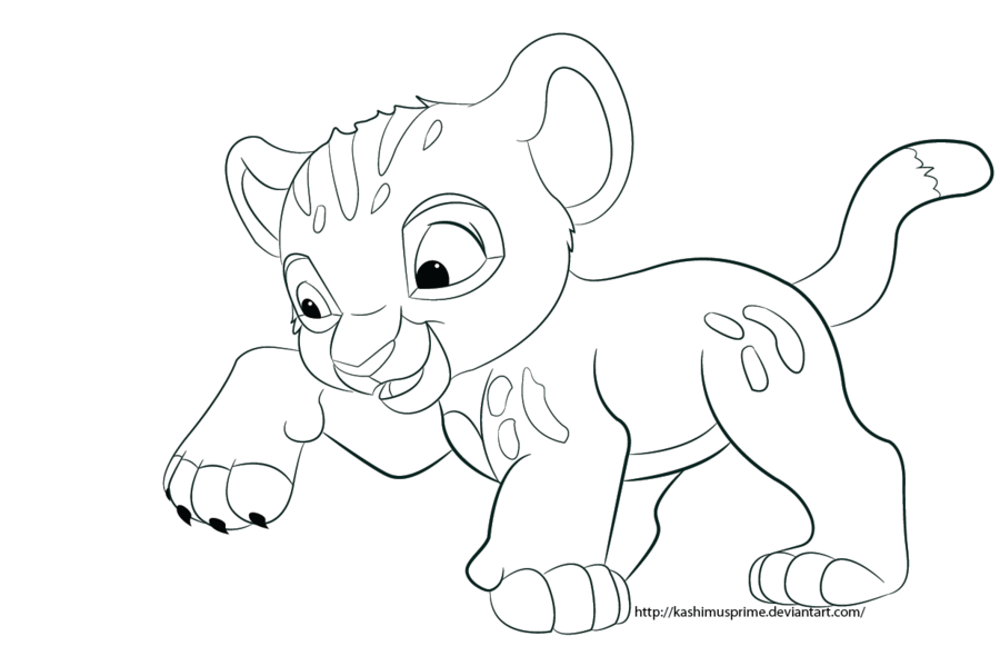 Lion King Zira Coloring Pages Coloring Home