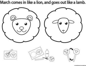 Lion Lamb Coloring Page At GetDrawings Free Download