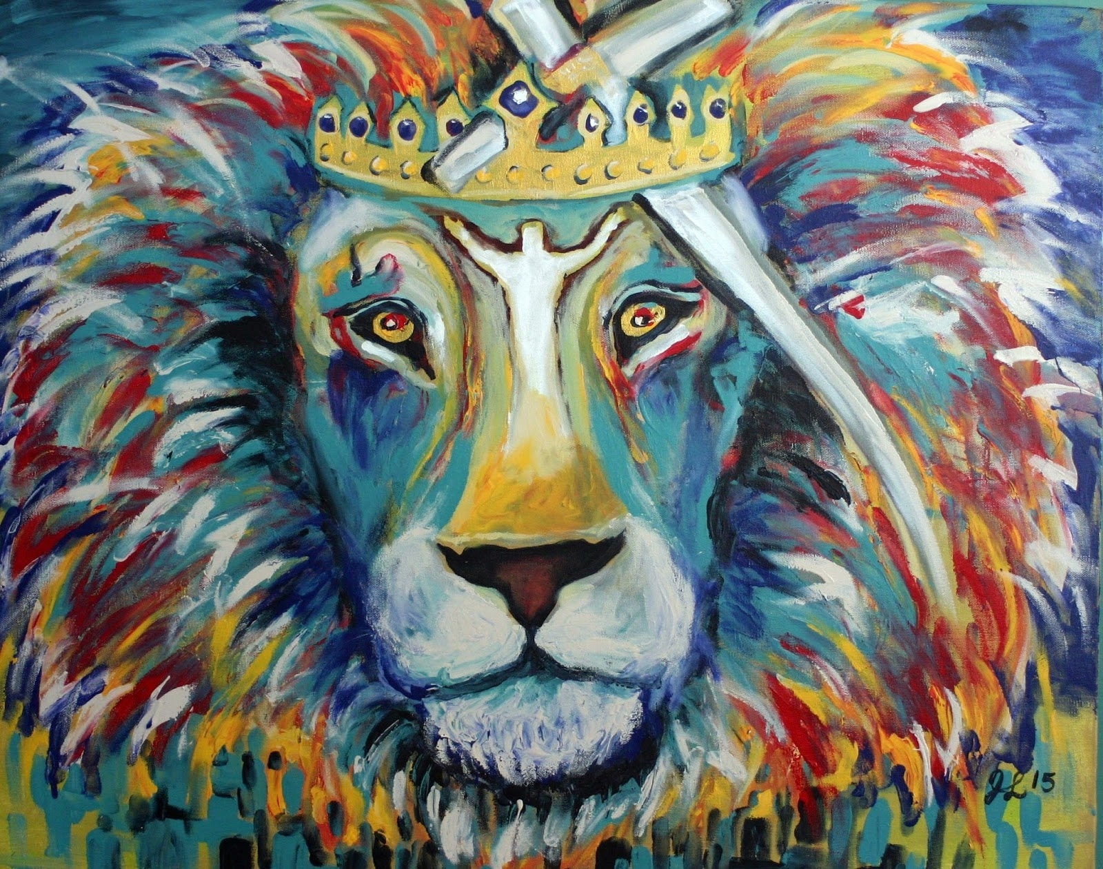 lion of judah colors