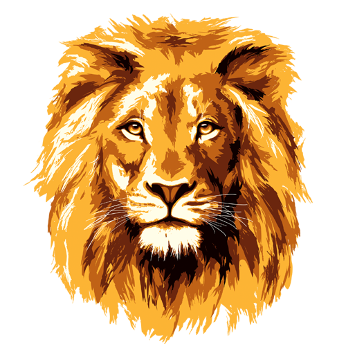 free lion pictures to color