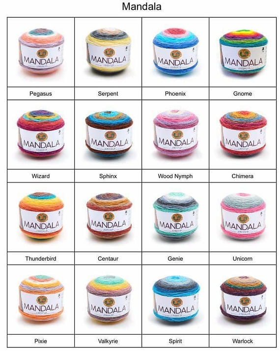 Lionbrand Mandala Yarn Kimberly Seward MBA PMP
