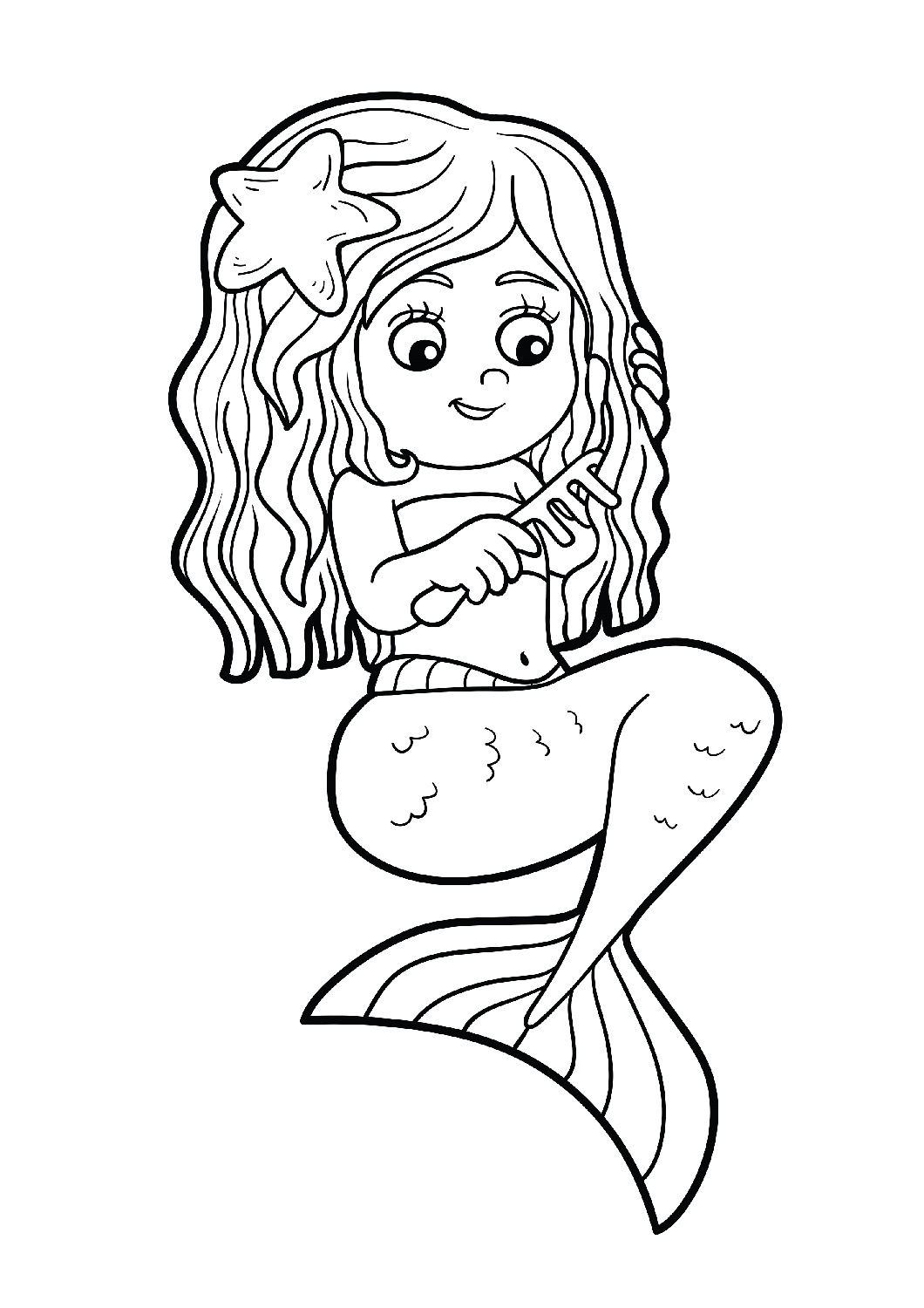 mermaid printable activities preschool