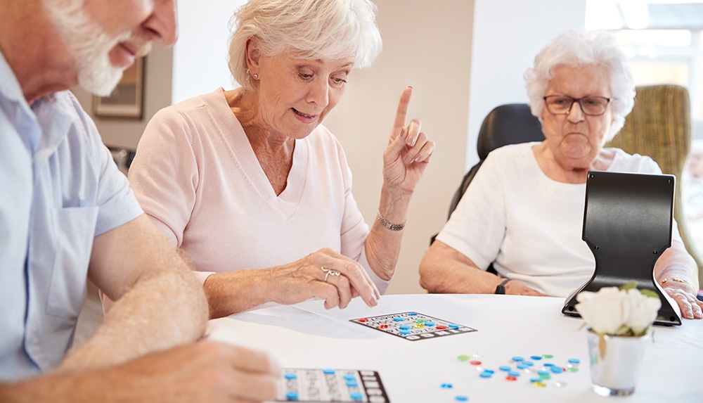 Long Term Care Home Activities Lakeshore Rehabilitation Center MN 