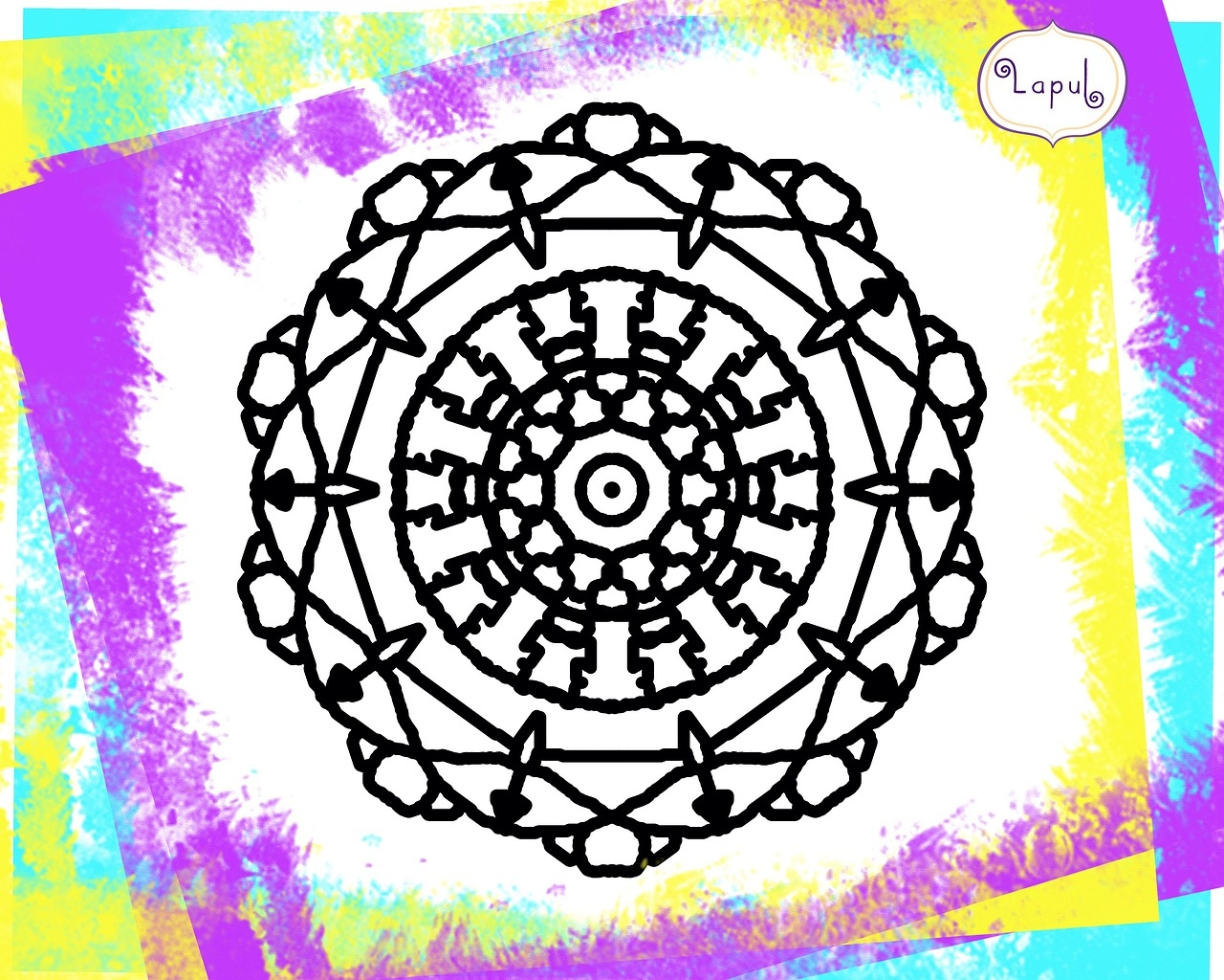 Mandala Colors Background Free Photo On Pixabay Pixabay