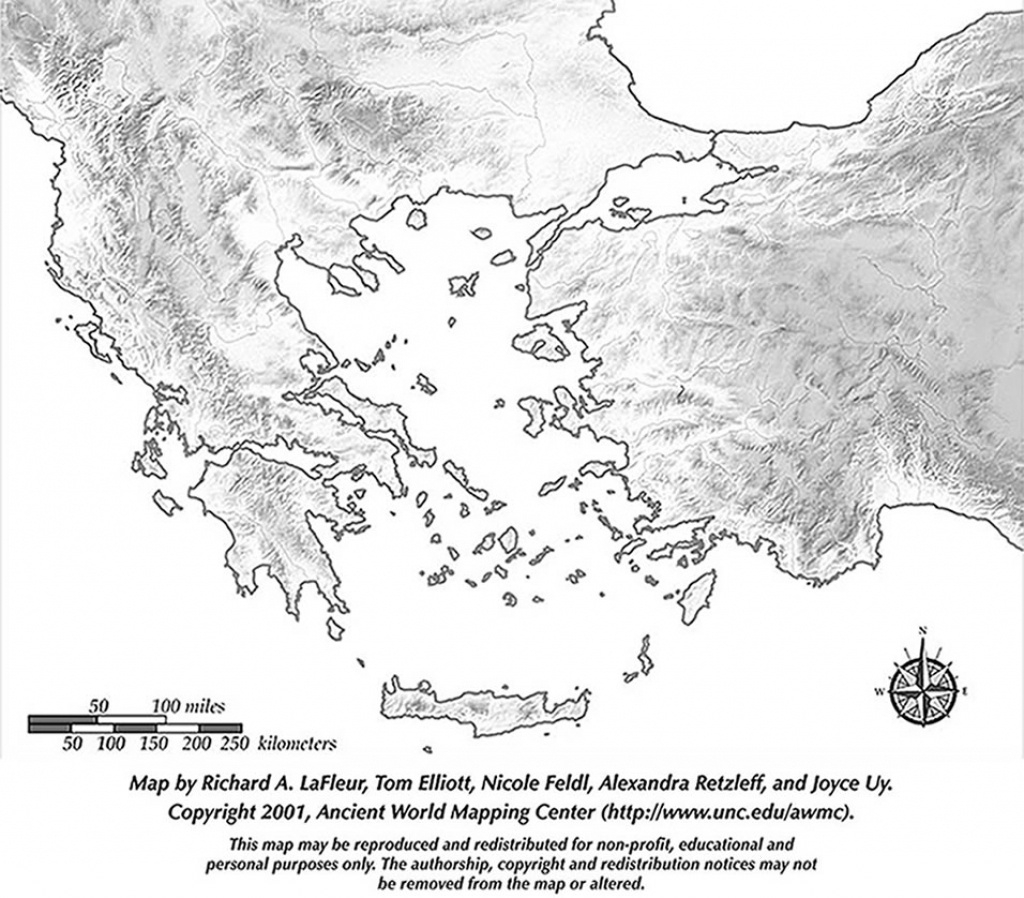 Map Of Ancient Greece Printable Printable Maps