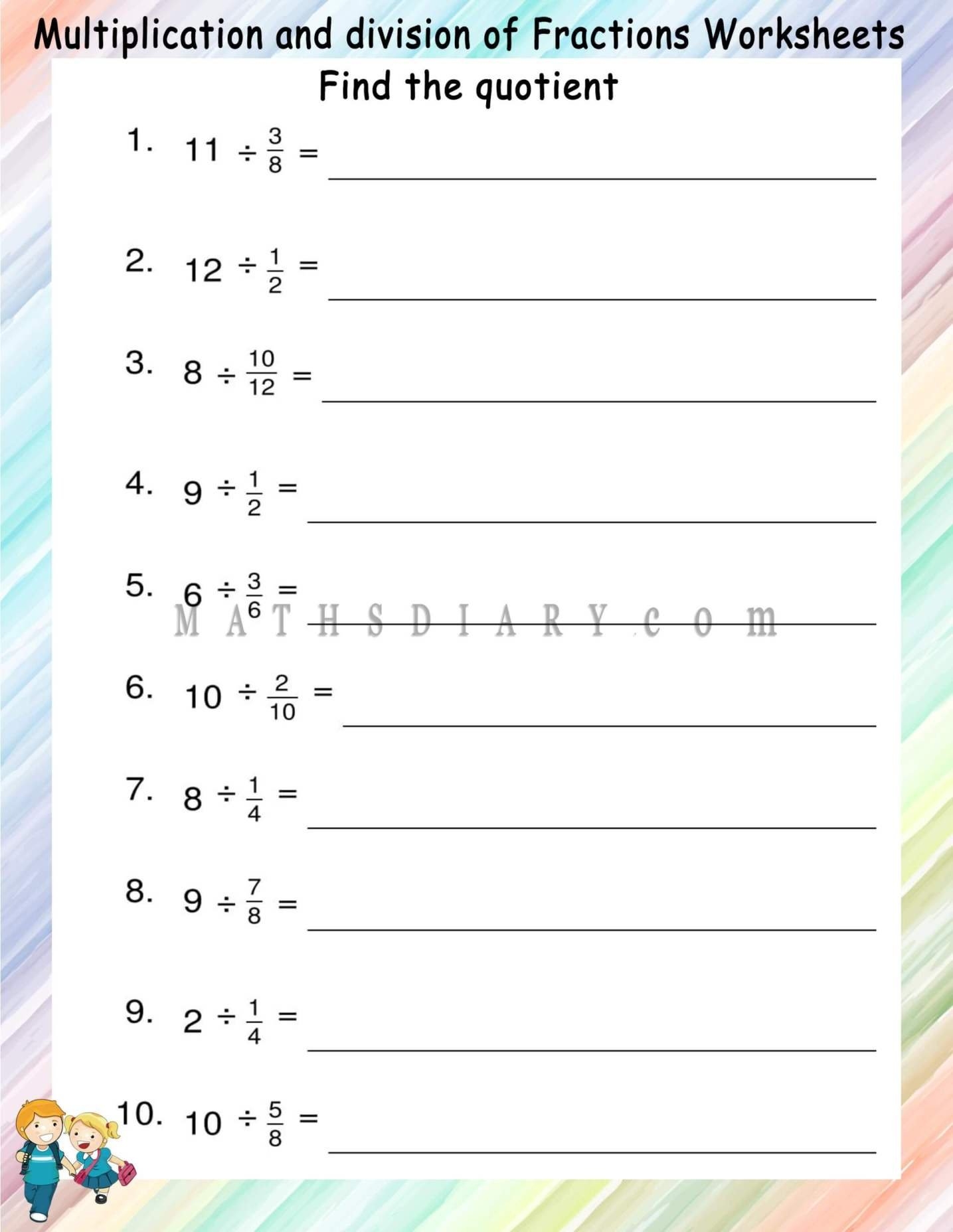 Master Dividing Fractions By Whole Numbers With Our Comprehensive 