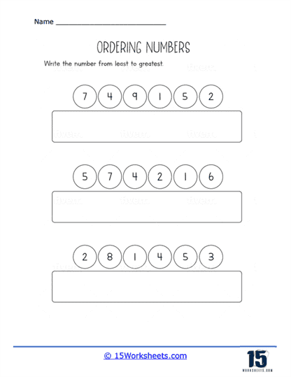 Master The Art Of Ordering Numbers With Engaging Worksheets 