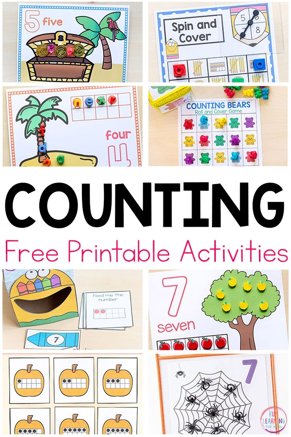 Math Counting Games Kindergarten Ballstolf
