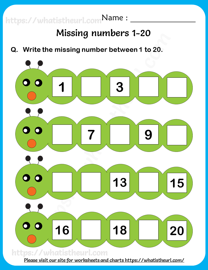 Mathematics Preschool Missing Numbers 1 100 Worksheet 4 Worksheets 