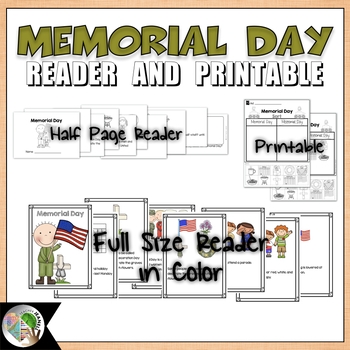 Memorial Day Activities Reader And Printable By Teacher Jeanell