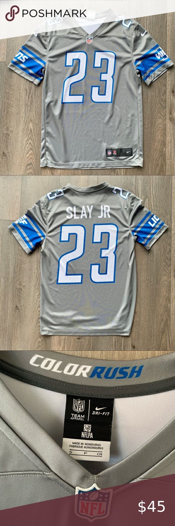 Men 39 s Nike Detroit Lions Color Rush Legend Jersey Detroit Lions 