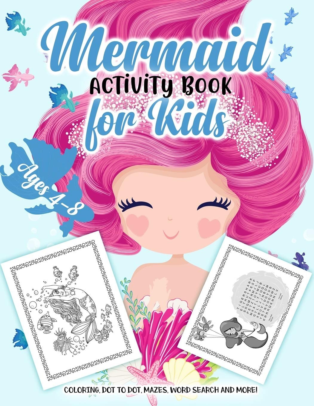 Mermaid Activity Book Only 6 97 Become A Coupon Queen