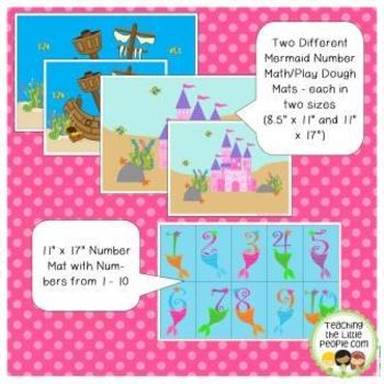 Mermaid Printable Activities For Preschool And Kindergarten By Julie Locke