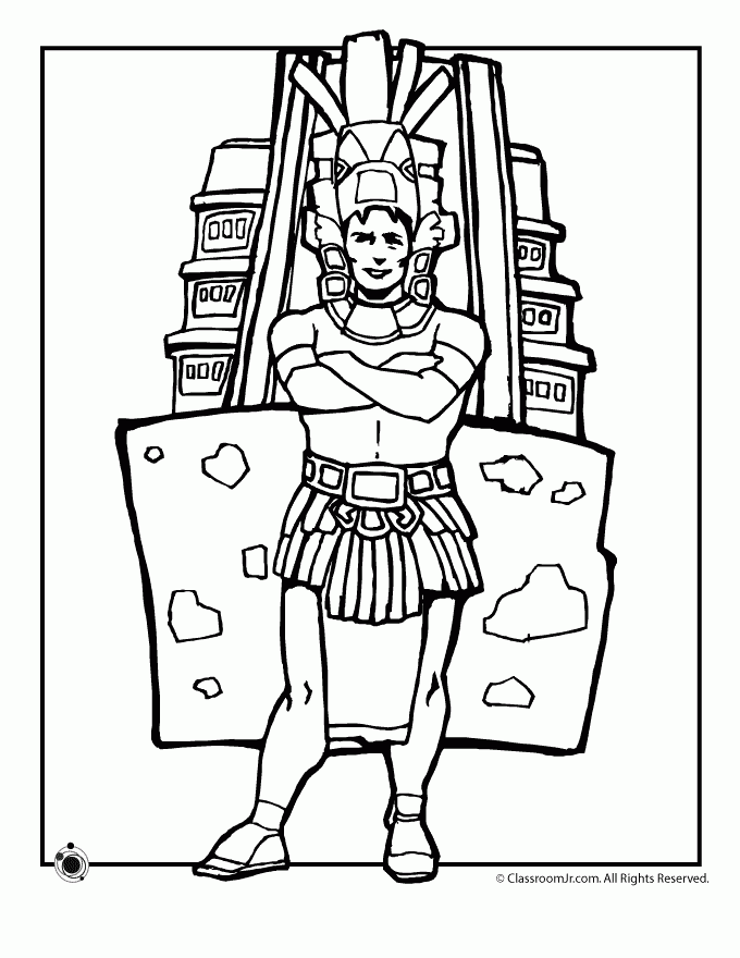 Mexican Independence Day Aztec History Woo Jr Kids Activities