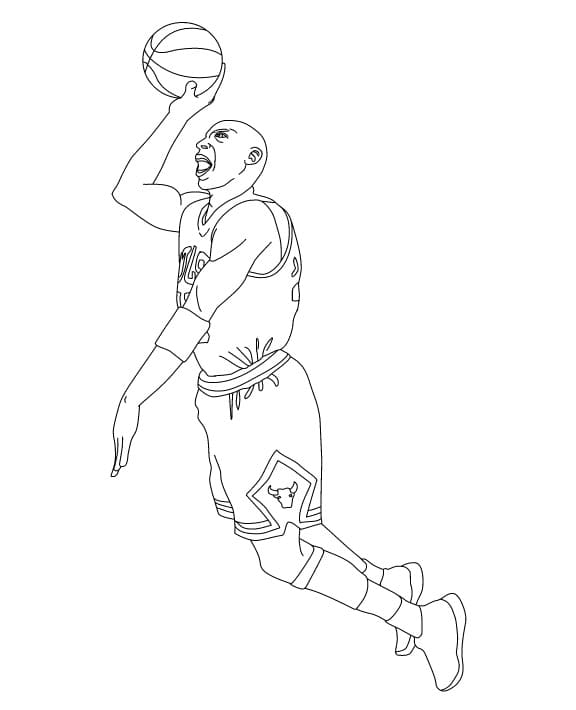 Michael Jordan Free Printable