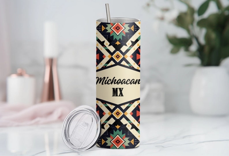 Michoacan Mexico 20 Oz Tumbler Wrap Sublimation Design High Quality 