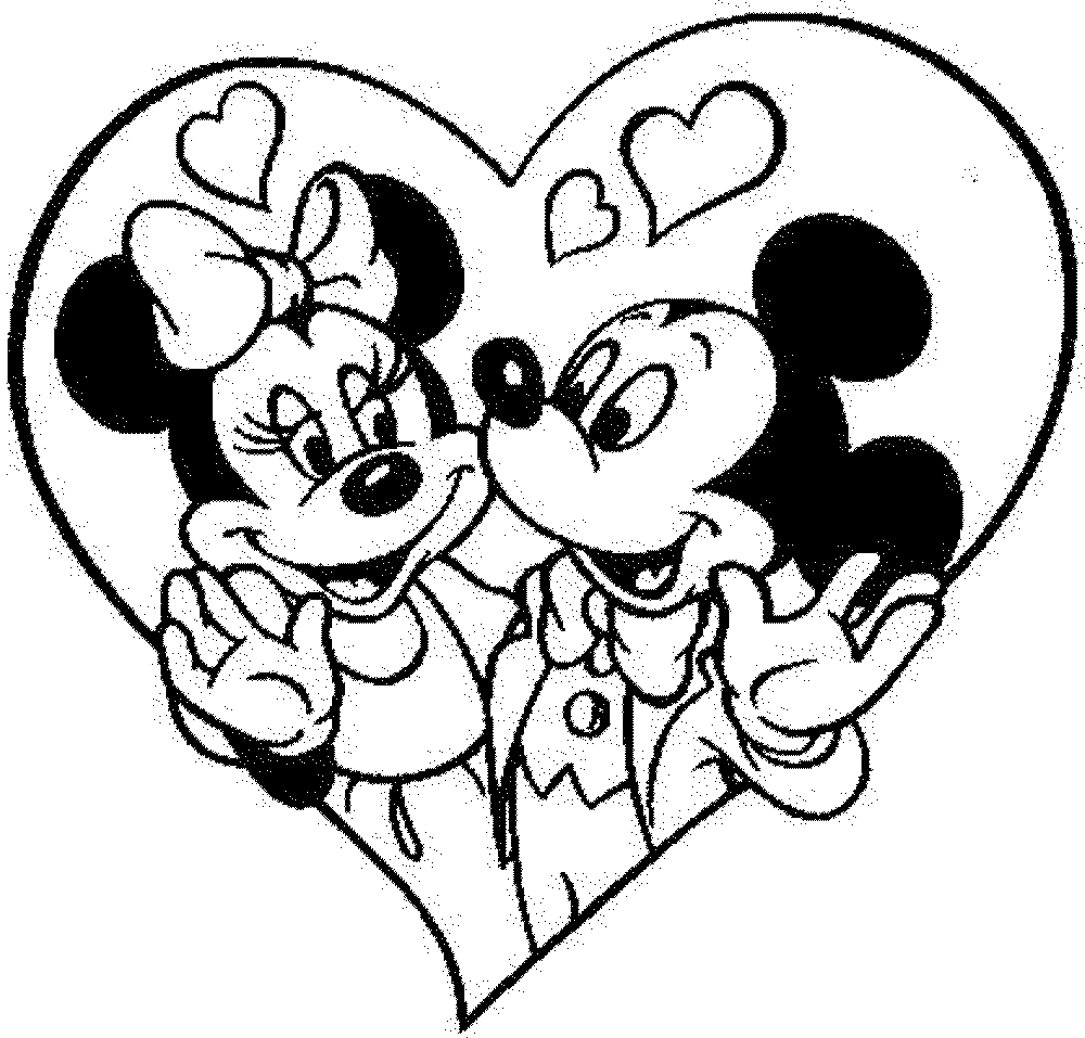 Mickey And Minnie In Love Coloring Play Free Coloring Game Online