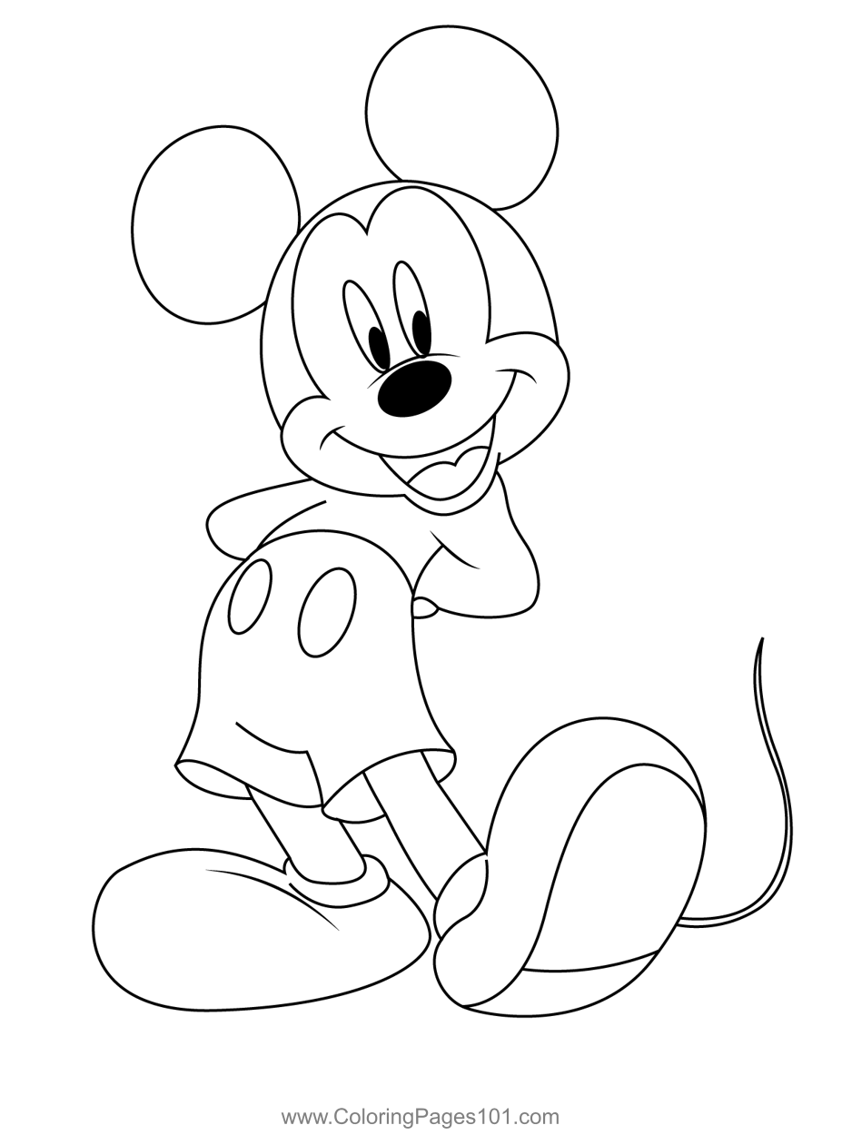 Mickey Mouse Printable Cutouts Printable Free Templates