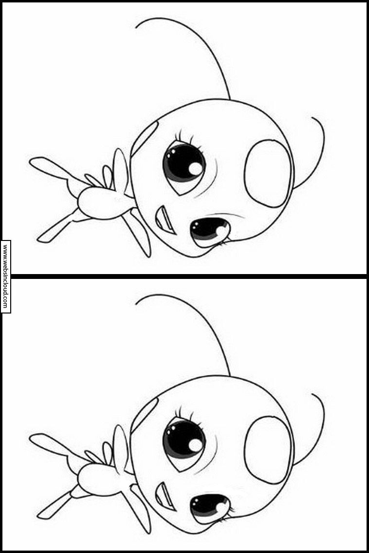 Miraculous Ladybug 1 Printable Find The Differences Activities For 