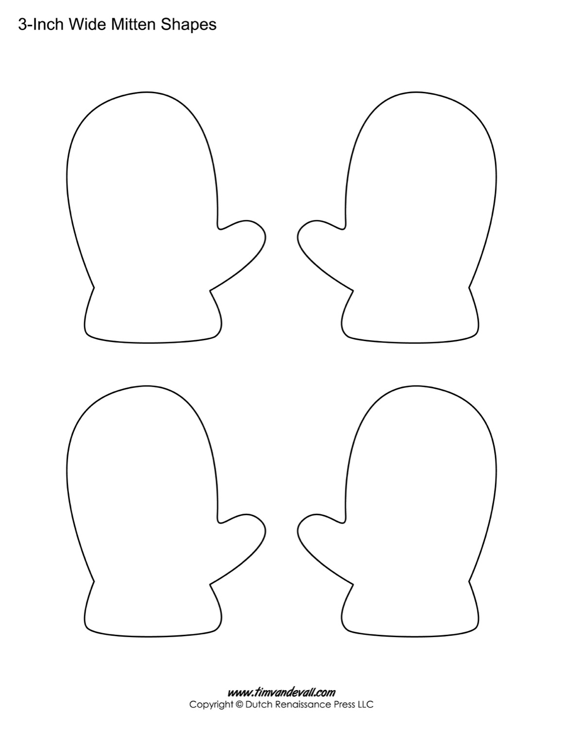 the mitten printable activities