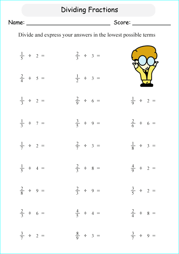 Mixed Numbers Worksheet Worksheet School