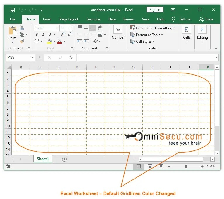 Modify This Worksheet So The Gridlines Are Visible Printable 