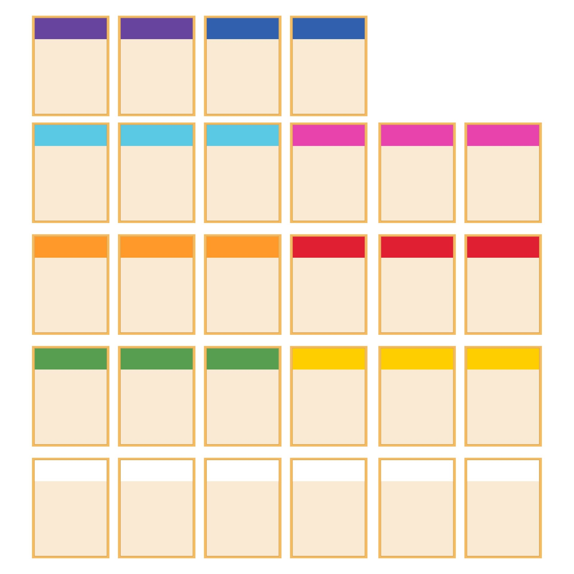 Monopoly Property Card Template