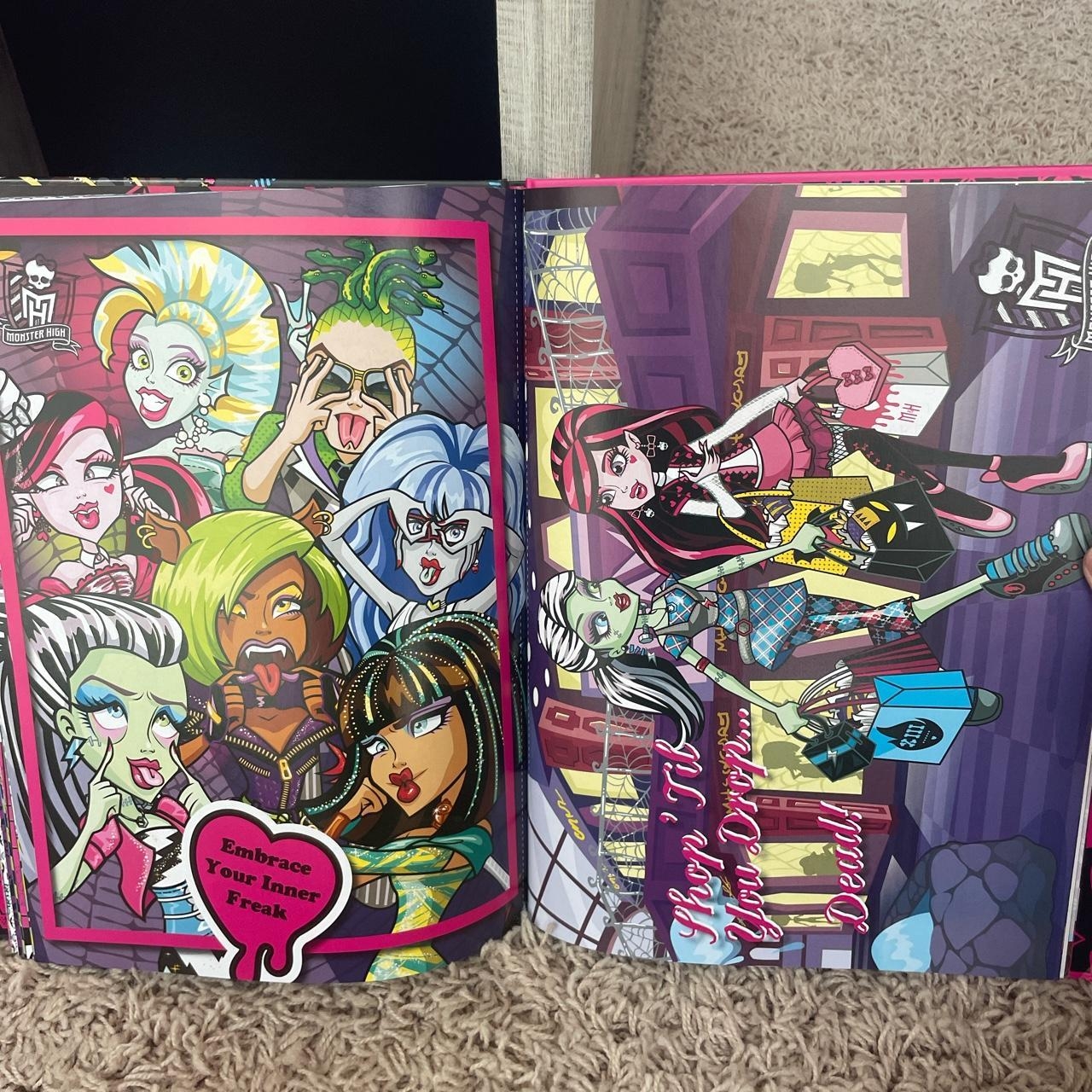 monster high activity book printable