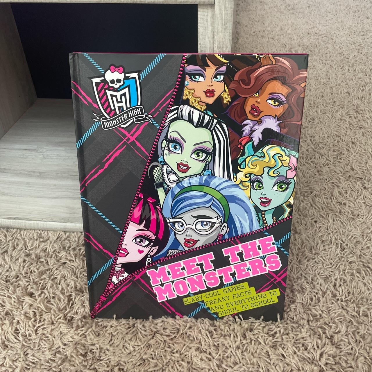 Monster High Activity Book meet The Monsters Some Depop
