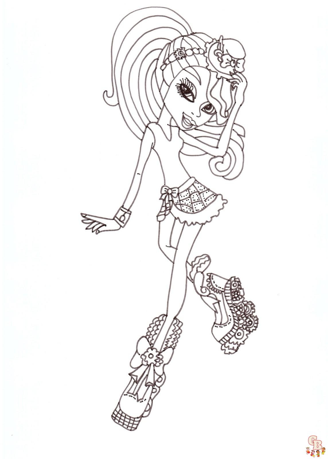 Monster High Printable Activity Book