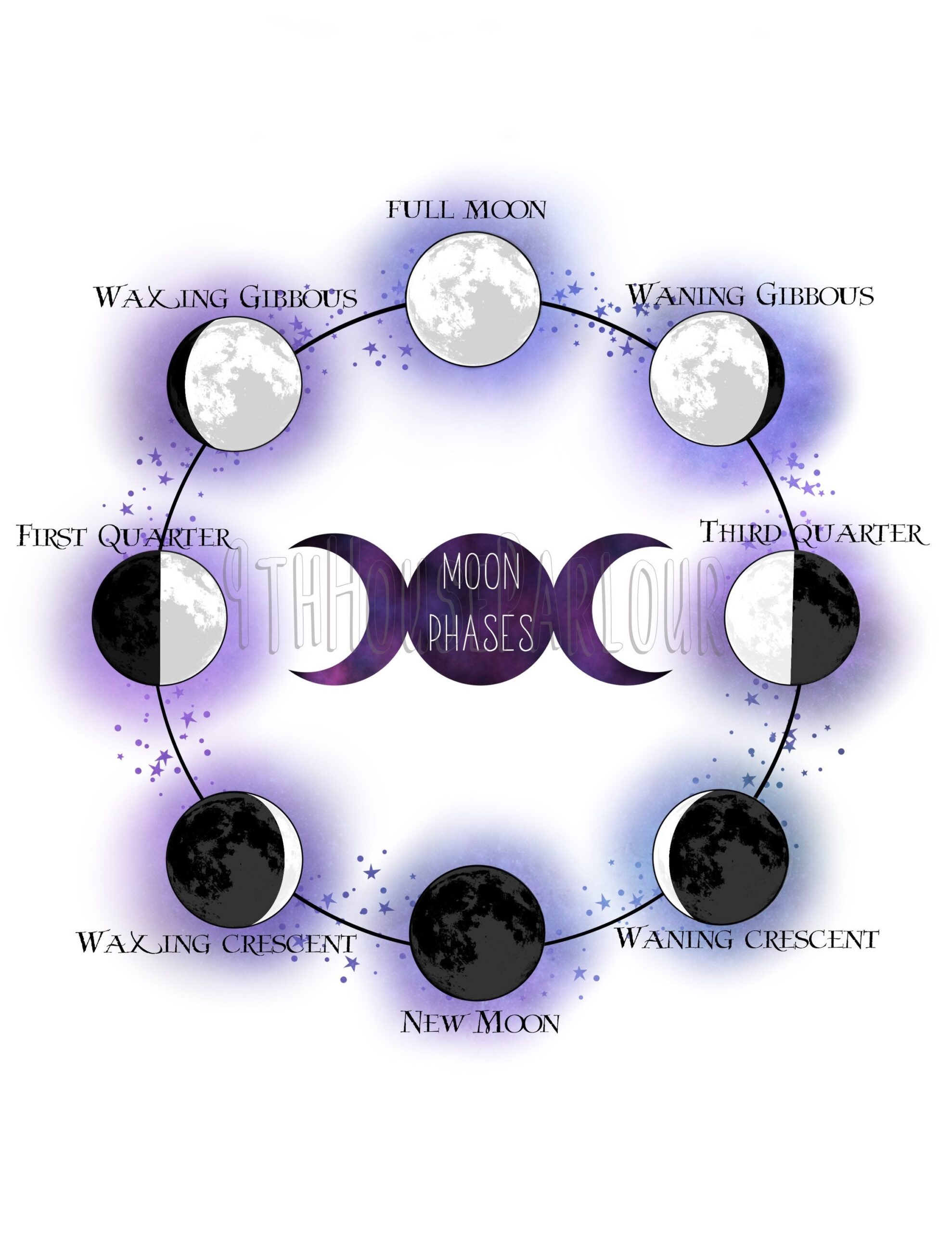 Moon Phases Jan 2025 Printable Matthew Perez