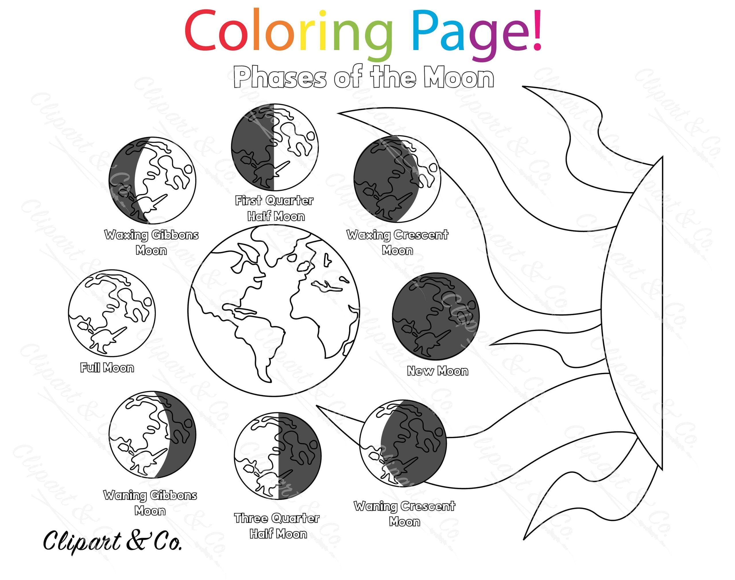 Moon Printables