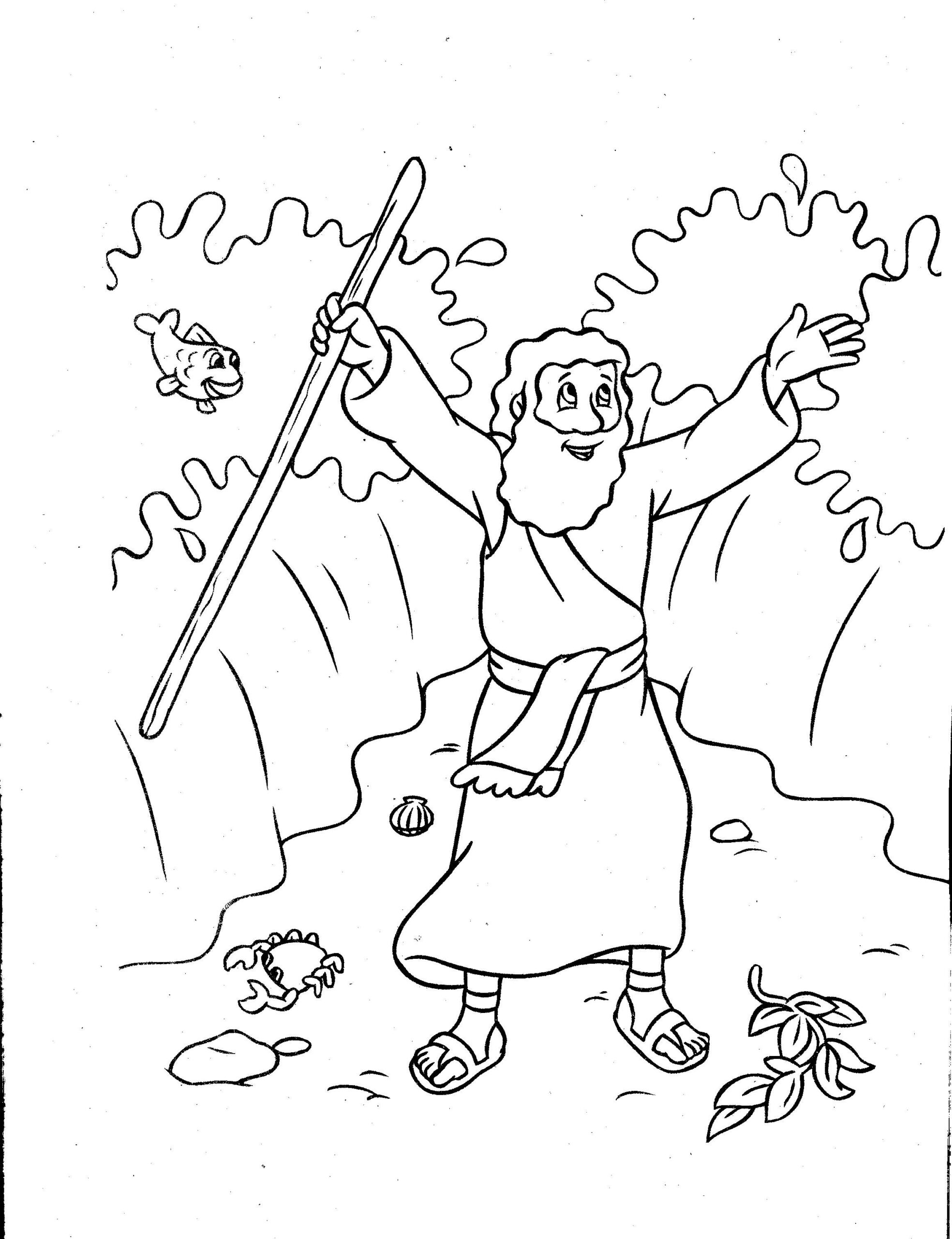 Moses Parting The Red Sea Printable Printable Word Searches
