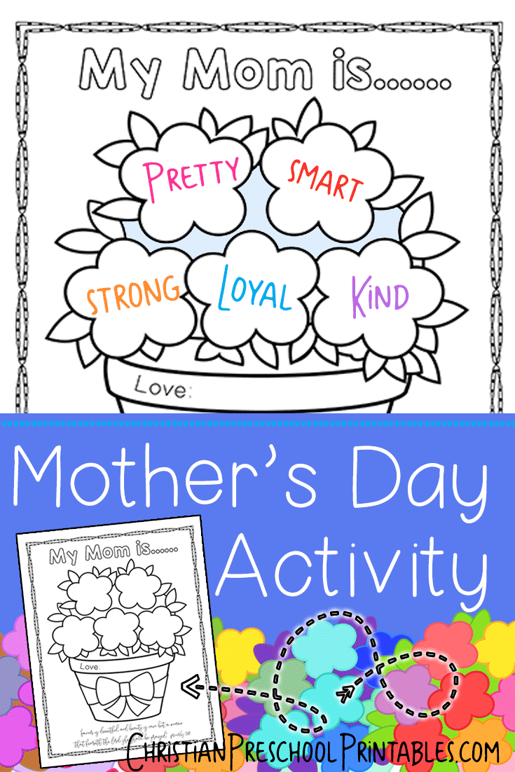 Mother 39 s Day Bible Craft For Kids Bible Story Printables 46 OFF