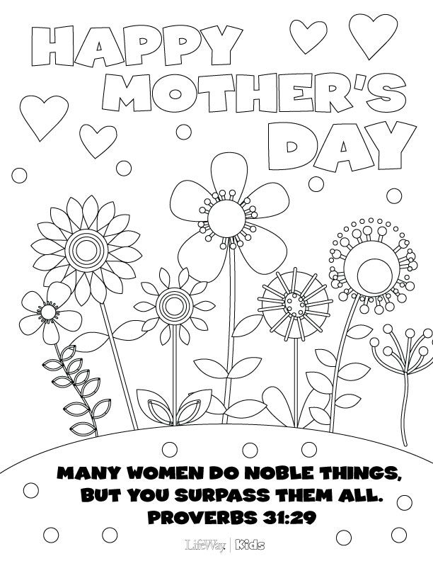 Mother 39 s Day Coloring Pages Kids Ministry Dedicated To Helping Kids 