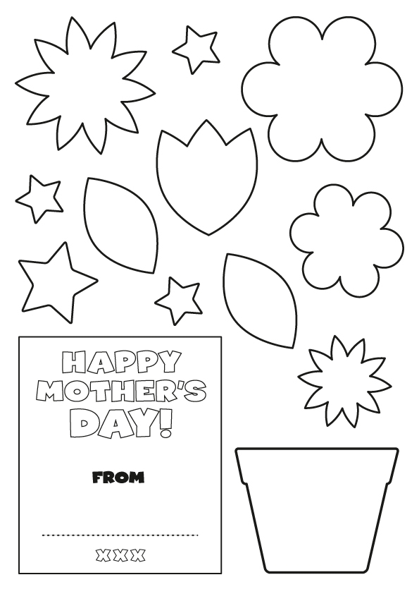 Mother S Day Template Printable Printable Templates