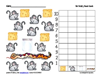 Mouse Count Bundle Numeracy Activities By Kindergarten Kupcakes