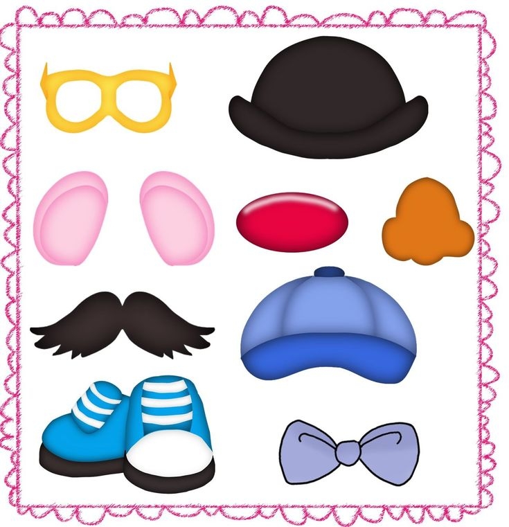 Mr Potato Head Parts Printables Clipart 632 Mr Potato Head Mr Potato
