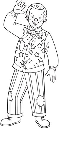 Mr Tumble Printable