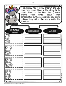 Mrs Frisby And The Rats Of NIMH Novel Activities By Esther 39 s Books World