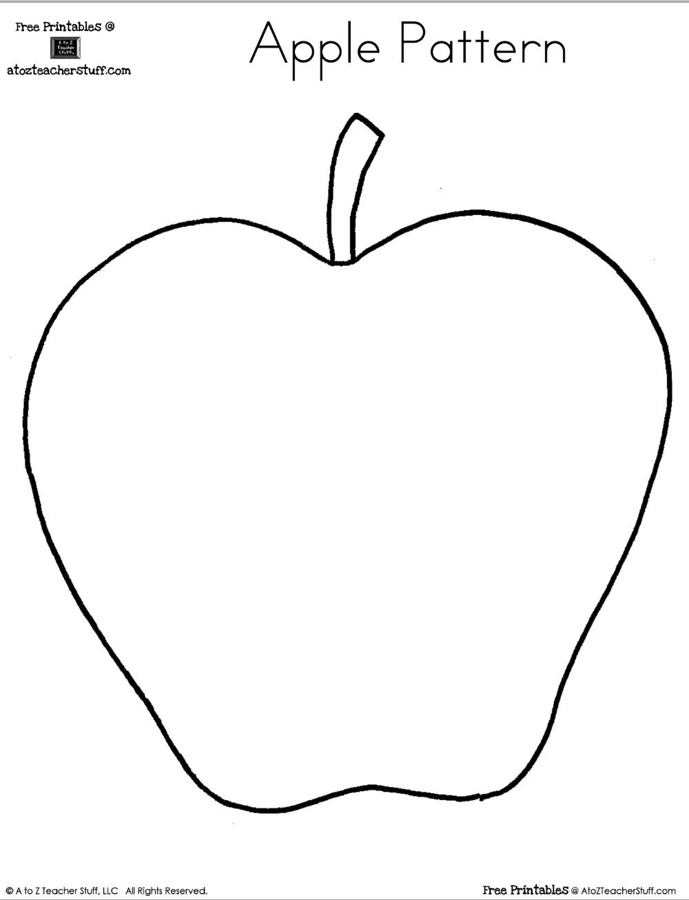 Mrs Printable Apples Printable Word Searches
