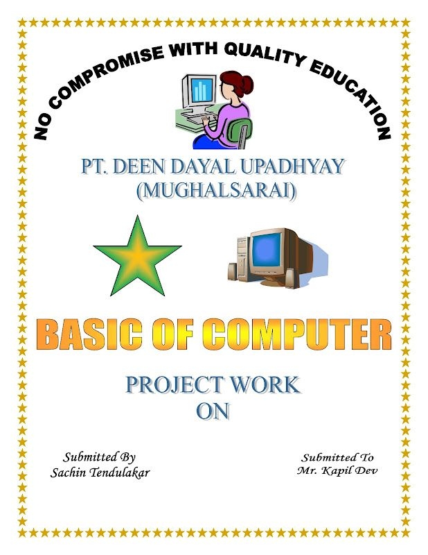 MS Word Project For Students Free PDF Download
