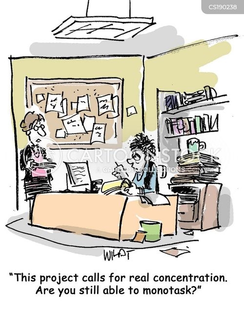 Multi Tasking Cartoons And Comics Funny Pictures From CartoonStock