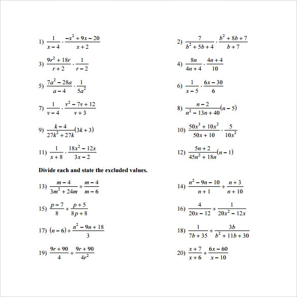 Multiplication Of Rational Numbers Worksheet MultiplicationWorksheets